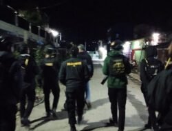 Jaga Kamtibmas Malam Hari, Regu II Siaga Polres Tolikara Laksanakan Patroli Rutin