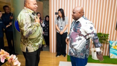 Gubernur Papua Temui Menteri HAM, Perkuat Sinkronisasi Kebijakan Pusat–Daerah