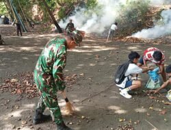 Semangat Kebersamaan dan Kepedulian, Koramil 01 Bitung Kolaborasi Bersama Lintas Sektoral Gaungkan Gerakan Indonesia Asri