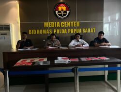 Polda Papua Barat Rilis Pengungkapan Kasus Krimsus Periode Januari–Maret 2026