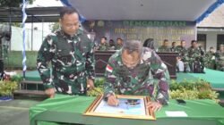 Dandim 1310/Bitung bersama Forkopimda Kota Bitung Sambut Kunjungan Kerja dan Safari Ramadhan Pangdam XIII/Merdeka di Kodim 1310/Bitung