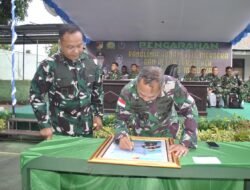 Dandim 1310/Bitung bersama Forkopimda Kota Bitung Sambut Kunjungan Kerja dan Safari Ramadhan Pangdam XIII/Merdeka di Kodim 1310/Bitung