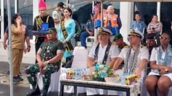 Dorong Sektor Pariwisata ke Kancah Dunia, Dandim 1310/Bitung Bersama Forkopimda Sambut Kedatangan Kapal Pesiar Queen Mary 2