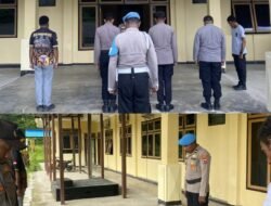 Apel Piket Penjagaan Polres Mamberamo Raya, Tingkatkan Kesiapsiagaan Personel