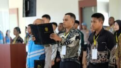 Pelaksanaan Pakta Integritas dan Pengambilan Sumpah Warnai Penerimaan Terpadu Calon Anggota Polri TA 2026