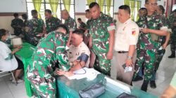 Kenali Bahaya Penyakit Diabetes Melitus dan Hipertensi, Prajurit, PNS dan Persit Kodim 1310/Bitung Terima Penyuluhan Kesehatan