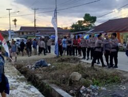 Polres Sarmi Kerahkan Personel Amankan Pesta Rakyat HUT ke-24 Kabupaten Sarmi