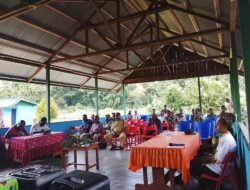 Wakapolsek Bonggo Hadiri Rapat Pemuda Adat Rumbuway