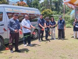 Kapolsek Bonggo Hadiri Launching Bus Sekolah, Dukung Akses Pendidikan di Bonggo