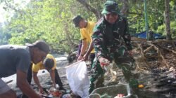 Libatkan TNI, Polri, Pemerintah Daerah dan Masyarakat, Dandim 1310/Bitung Pimpin Gerakan Indonesia Asri di Makawidey