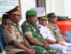 Wakapolres Sarmi Hadiri Peringatan Otda ke-30, Perkuat Stabilitas dan Pelayanan Publik