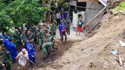 Aksi Sigap Gerak Cepat Bantu Warga, Kodim 1310/Bitung Beri Pertolongan Korban Bencana Gempa