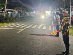 Polres Sarmi Amankan Ibadah Kamis Putih di Gereja Santo Antonius, Lalu Lintas Tetap Lancar