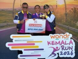 Perwakilan Polda Papua Barat Raih Juara di Kemala Run 2026 Bali, Harumkan Nama Daerah