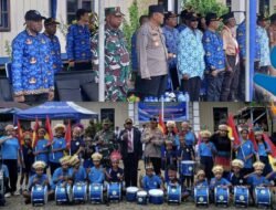 Kapolres Mamberamo Raya Mengikuti Upacara Bendera dalam rangka memperingati Hut Hari Pendidikkan Nasional (Hardiknas) ke-67 tahun 2026