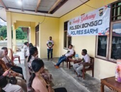 Kebersamaan Keluarga Besar Polsek Bonggo Terjalin dalam Kegiatan Family Gathering