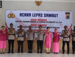 Suasana Kekeluargaan Warnai Lepas Sambut Pejabat di Polres Sarmi