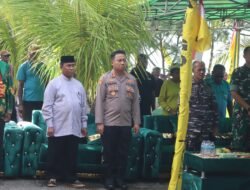 Kapolres Sarmi Hadiri Pelantikan DPD Partai Golkar Sekaligus Pantau Pengamanan Kunker Gubernur Papua