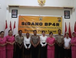 Menuju Rumah Tangga Harmonis, Personel Polres Sarmi Ikuti Sidang BP4R