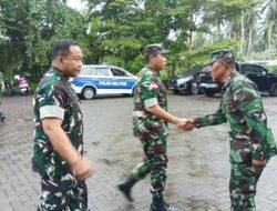 Pastikan Progres Pekerjaan Berjalan Lancar, Dandim 1310/Bitung Dampingi Danrem 131/Santiago Tinjau Pembangunan Jembatan Perintis Garuda di Wilayah Kodim 1310/Bitung