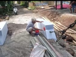 Tunjukan Semangat Nasionalisme dan Kebersamaan, Sentuhan Merah Putih Warnai Jembatan Perintis Garuda di Desa Sawangan