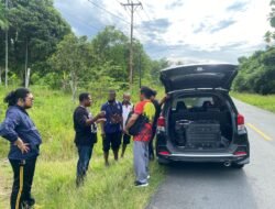 Sat Reskrim Polres Sarmi Amankan Terduga Pelaku Penganiayaan Berat di Kampung Keder