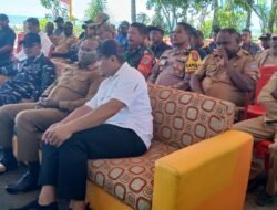 Kapolsek Bonggo Hadiri Awal Pembangunan KNMP