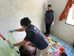 Olah TKP Penemuan Jenazah, Sat Reskrim Pastikan Tidak Ada Tanda Kekerasan