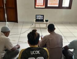 Perkuat Iman dan Taqwa, Personel Polres Sarmi Ikuti Binroh Secara Daring