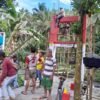 Terus Tunjukkan Progres Yang Signifikan, Pembangunan Jembatan Perintis Garuda di Desa Sawangan Memasuki Tahap Pemasangan Tali Sling