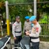 Wujudkan Polisi yang Tertib dan Profesional, Sipropam Polres Sarmi Gelar Razia Internal Personel