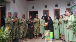 Sambut Hari Jadi Kodam XIII/Merdeka Ke-68, Dandim 1310/Bitung Dampingi Danrem 131/Santiago Gelar Anjangsana dan Bakti Sosial