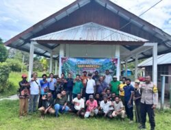 Polda Papua Lakukan Penilaian Kampung Tangguh Bebas Narkoba di Kampung Kasukwe
