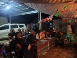 Nonton Bareng Argentina vs Austria, Kebersamaan TNI dan Rakyat Terus Terlihat