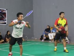 Puncak Turnamen Badminton HUT Bhayangkara ke-80, Satresnarkoba Raih Gelar Juara