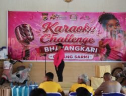 Tunjukkan Bakat Tarik Suara, Bhayangkari Cabang Sarmi Meriahkan HUT Bhayangkara ke-80 Lewat Karaoke Challenge