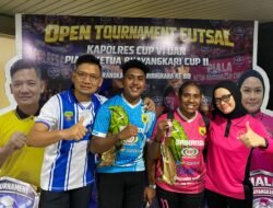 SRIKANDI FC POLRES FAKFAK JUARA! Borong Tiga Gelar Individu di Kaimana