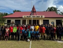 Polsek Pantai Barat Semarakkan HUT Bhayangkara ke-80 dengan Berbagai Lomba Bersama Masyarakat