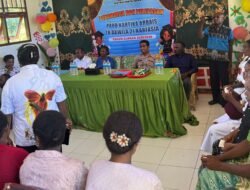 Mewujudkan Generasi Emas Indonesia, Kapolsek Pantai Barat Hadiri Penamatan Siswa PAUD Kartika Arbais dan TK Akuila 21 Karfasia