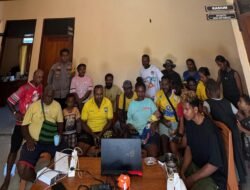 Pererat Kebersamaan, Kapolsek Pantai Barat Nobar Piala Dunia 2026 Bersama Warga