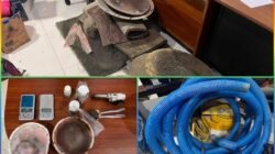 Tim Gabungan Polda Papua Barat Amankan 6 Excavator dan 5 Pekerja di Lokasi Illegal Mining Kali Waserawi, Manokwari