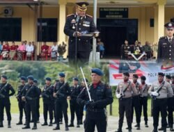 Upacara Hari Bhayangkara Ke-80 Tahun 1 Juli 1946 – 1 Juli 2026 Polres Mamberamo Raya