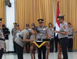 Kapolda Papua Barat Pimpin Sertijab Pejabat Utama dan Dua Kapolres