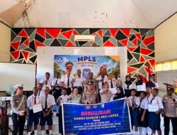 Sat Binmas Polres Sarmi Berikan Edukasi Hukum dan Bahaya Narkoba kepada Siswa Baru SMAN 1 Sarmi