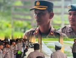 Pimpin Apel Pagi, Waka Polres Mamberamo Raya Tekankan Kedisiplinan dan Kesiapan Personel