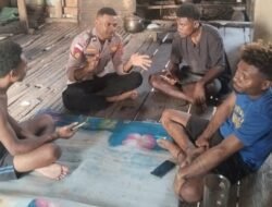 Sat Polairud Polres Mamberamo Raya melaksanakan kegiatan binmas perairan