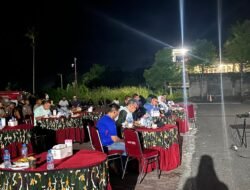 Kapolda Papua Barat Pimpin Nonton Bareng Semifinal Piala Dunia FIFA 2026 Bersama PJU dan Personel Satbrimob Polda Papua Barat
