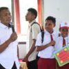 Cegah Penyalahgunaan Narkoba Sejak Dini, Satresnarkoba Polres Sarmi Edukasi Pelajar SMP Negeri 1 Sarmi