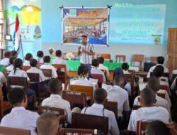 Cegah Penyalahgunaan Narkoba Sejak Dini, Satresnarkoba Polres Sarmi Edukasi 130 Siswa Baru SMA Negeri 3 Sarmi