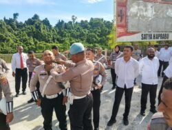 Disiplin Dimulai dari Penampilan, Sipropam Polres Sarmi Gelar Pemeriksaan Sikap Tampang Personel